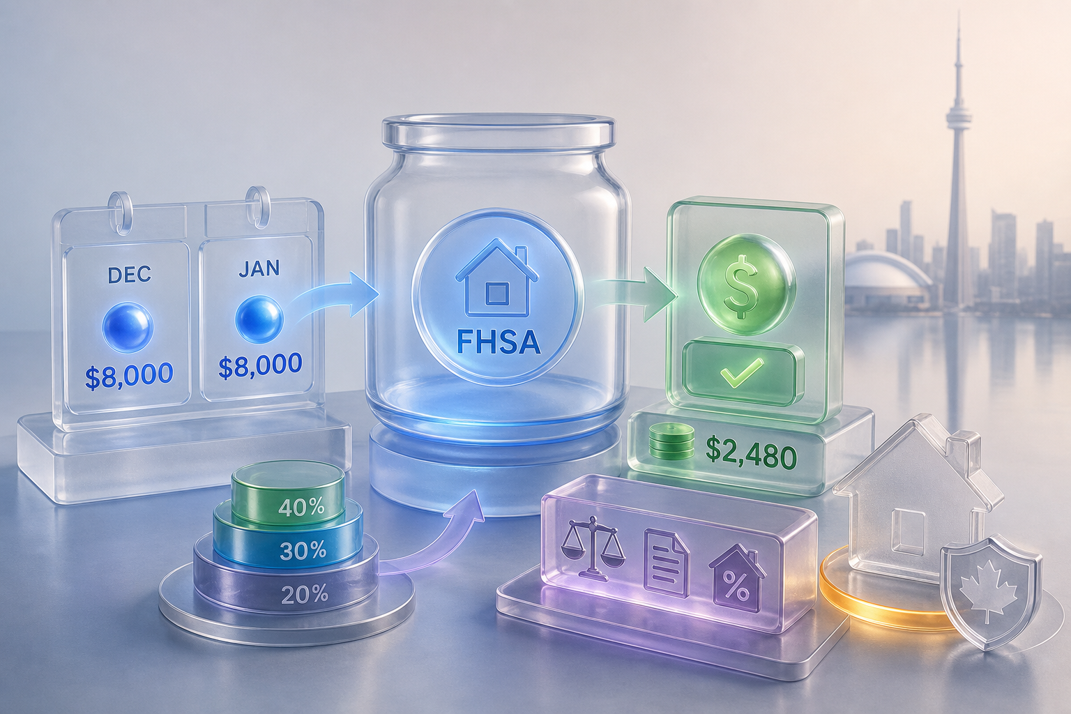 At $80,000 Income in Ontario, Your $8,000 FHSA Contribution Returns $2,480 Cash, Here's How to Use It post image
