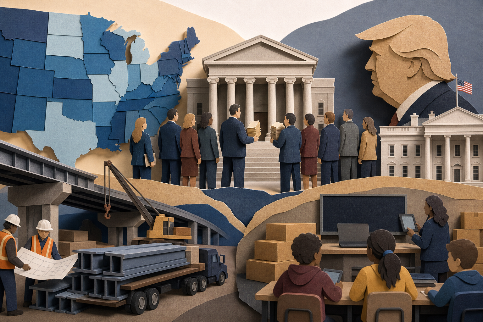 25 States Sue Trump Over Tariffs, Testing the Outer Limits of Presidential Power post image