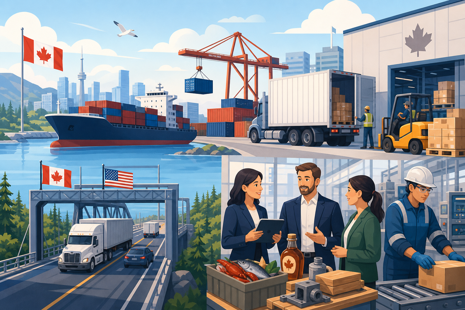 Canada-US Trade Reliance Fell to 71.7% in 2025, Down From 75.9% in 2024 post image