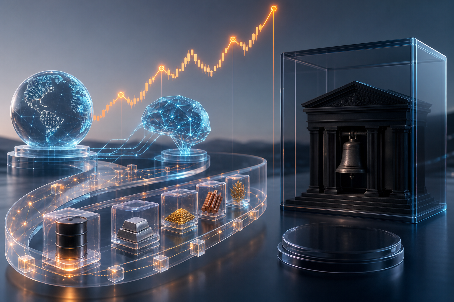 Blockchain commodity markets traded through Saturday's geopolitical shock while CME stayed dark post image