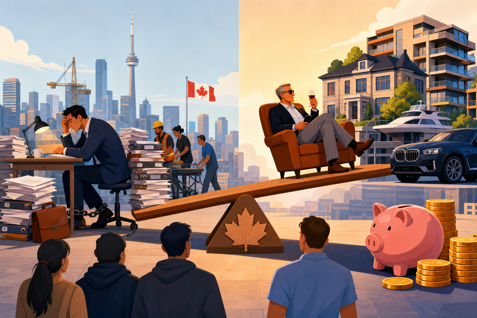 Canada's Tax Code Punishes Work and Rewards Wealth Hoarding: Four Reforms That Would Actually Fix It post image