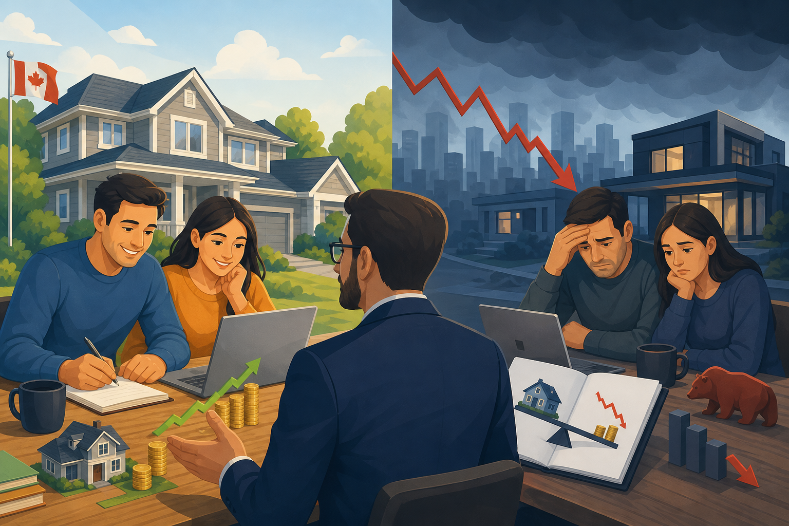The Smith Manoeuvre™ Works Until It Doesn't: A Certified Broker on the Market Crash Scenario Most Promoters Skip post image
