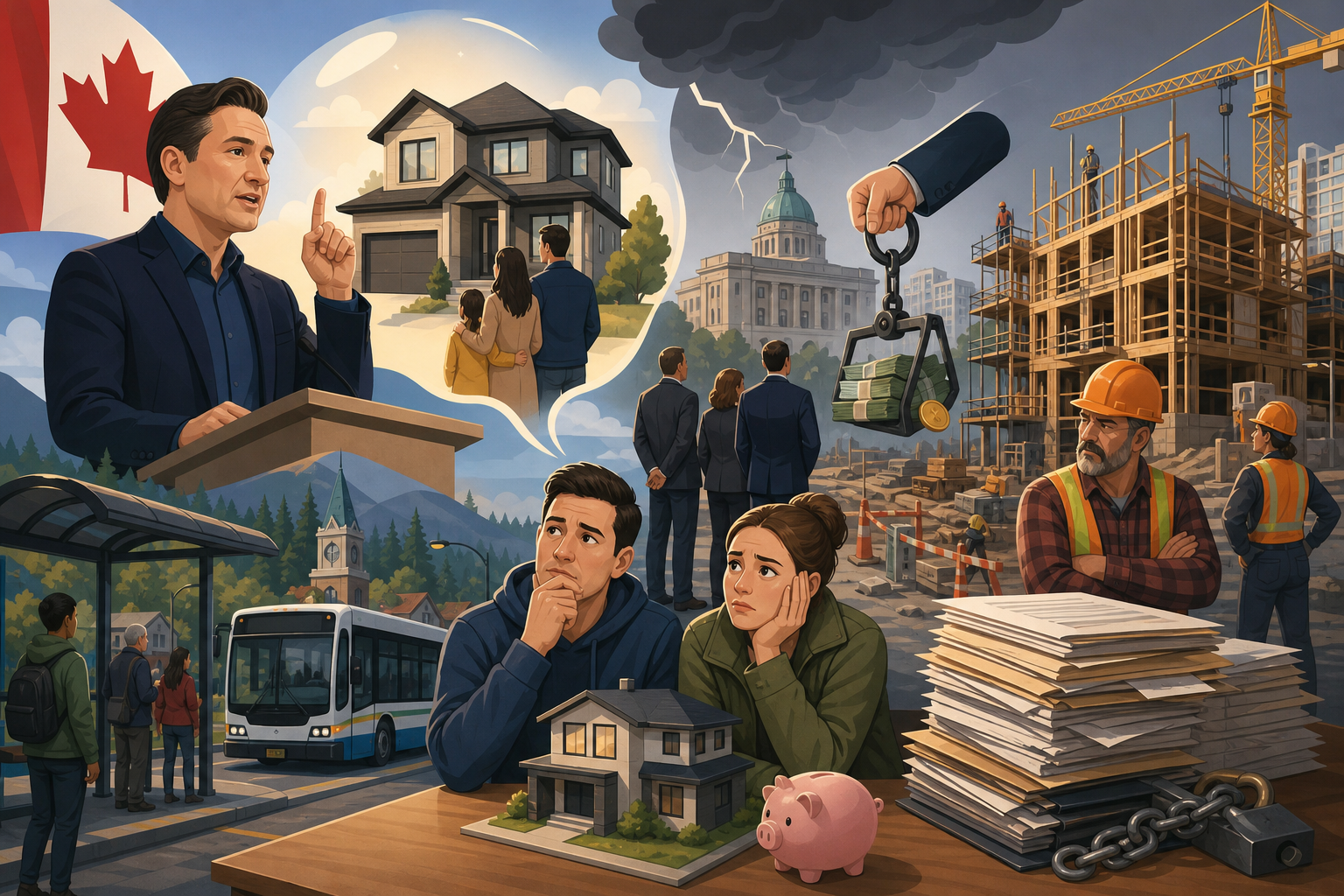 Poilievre's Housing Plan Skips the Hard Part: Who Actually Builds the Homes post image
