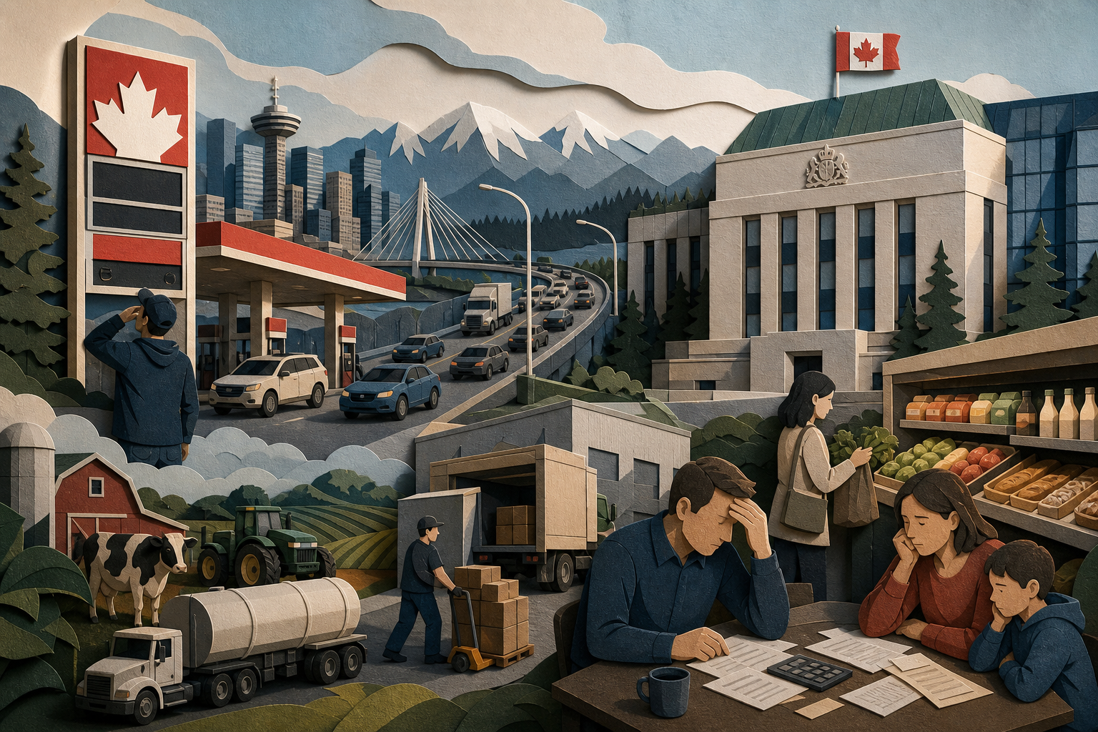 Sustained High Gas Prices Could Force Bank of Canada Rate Hikes, Triggering Broad Inflation post image
