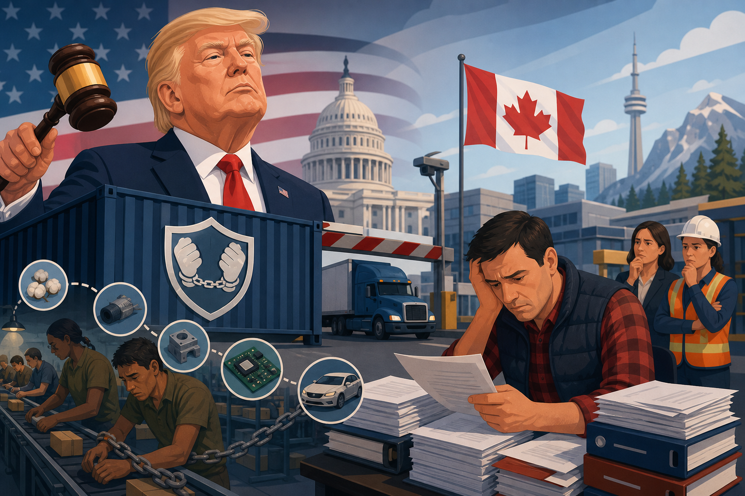Trump's 'Forced Labour' Tariffs Will Hit Canada Hardest, and He Knows It post image