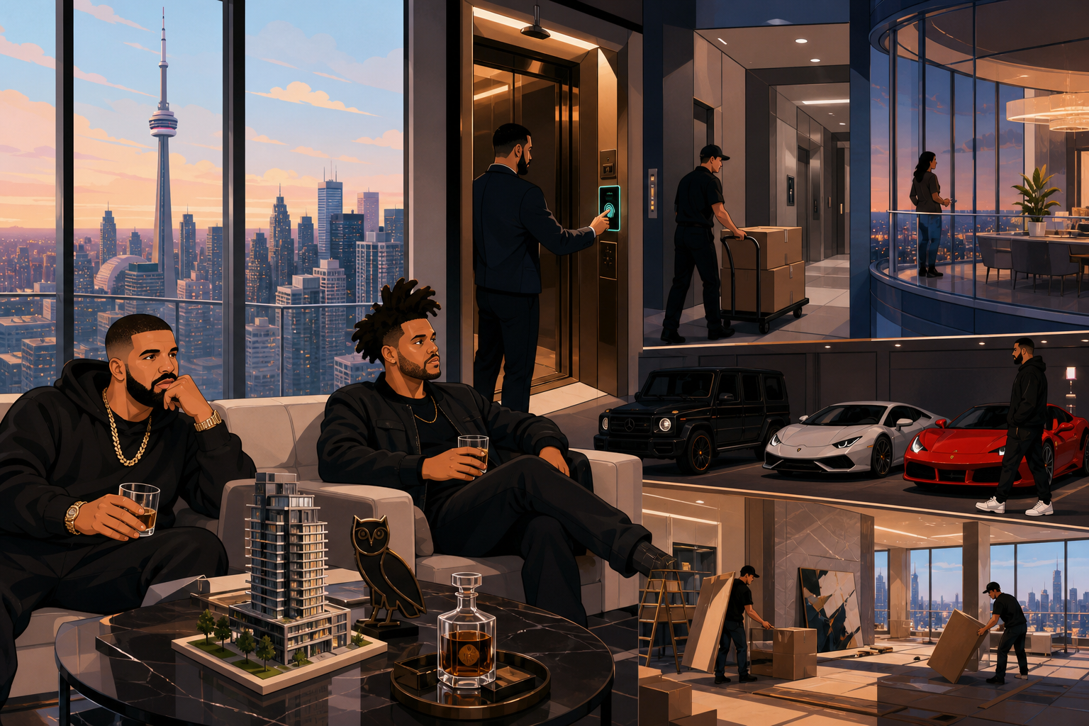 Toronto's Celebrity Penthouses: What Drake, The Weeknd, and Other Stars Actually Paid post image