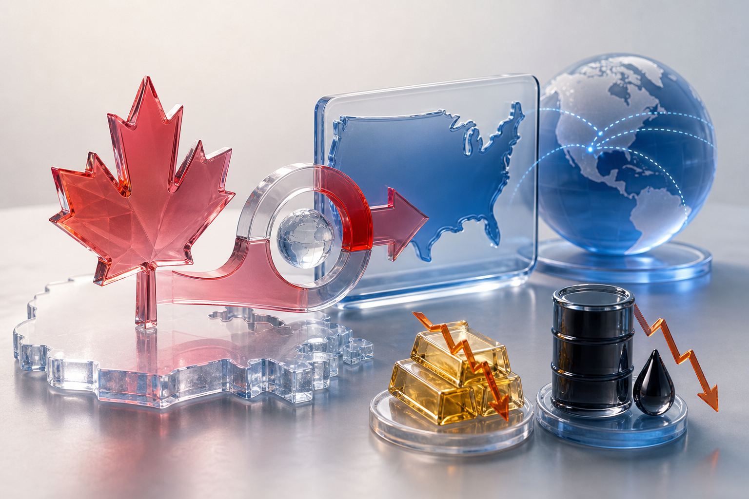 Canada's U.S. Export Share Hits 66.3%: What Gold and Energy Declines Signal for Trade Strategy post image