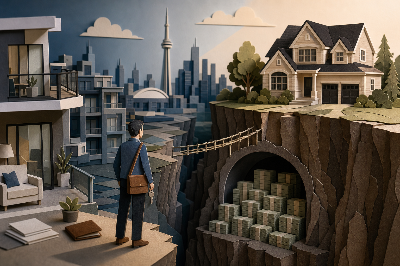The $671,076 Gap: Why Falling Prices Still Won't Bridge Condo and Detached Home Markets in the GTA post image