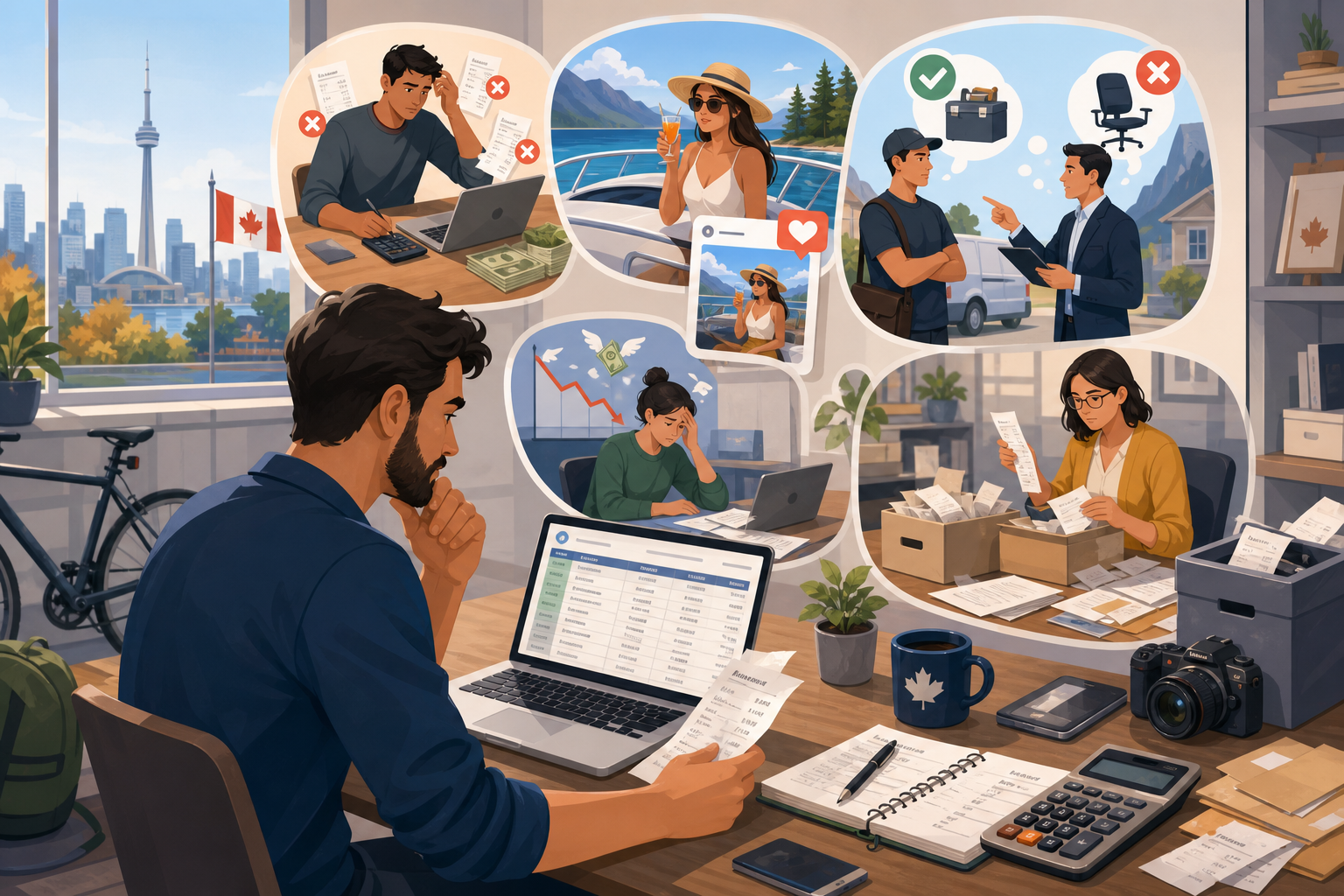 6 CRA Audit Flags That Hit Self-Employed Canadians in 2026 (and the Records That Clear You) post image