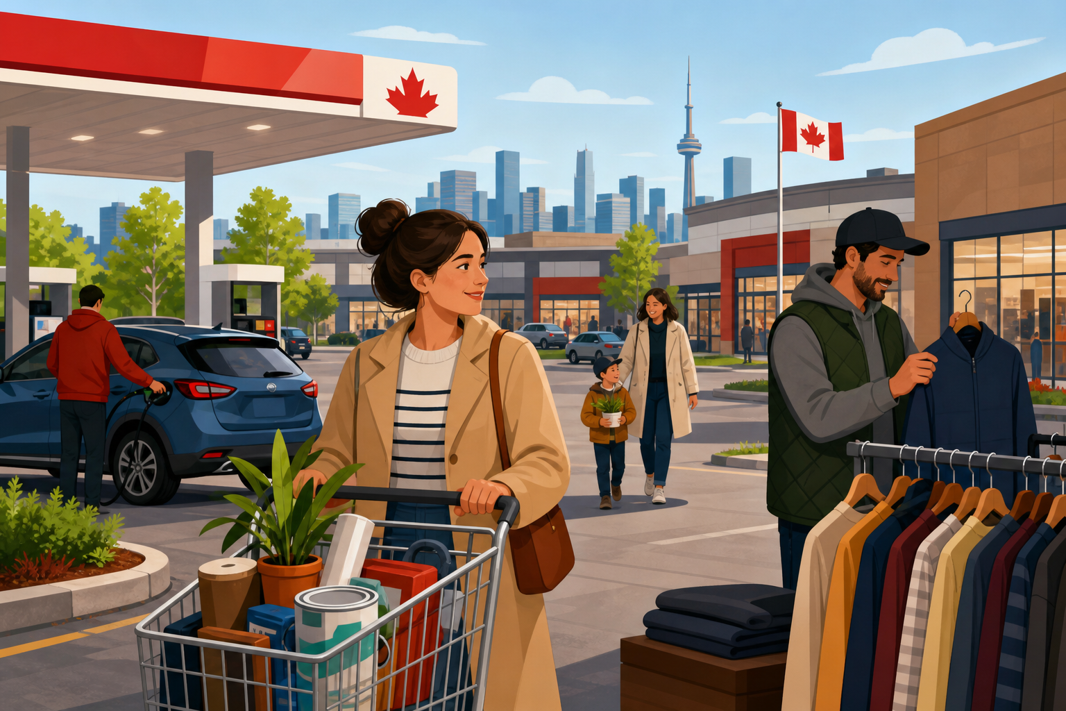 Canadian Shoppers Are Buying More Than Just Gas Again post image
