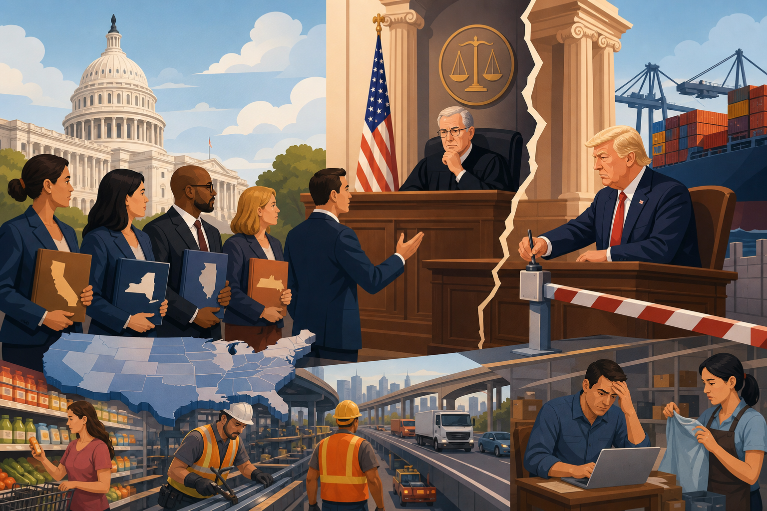 25 States Sue Over Trump Tariffs, Arguing the President Cannot Tax Without Congress post image