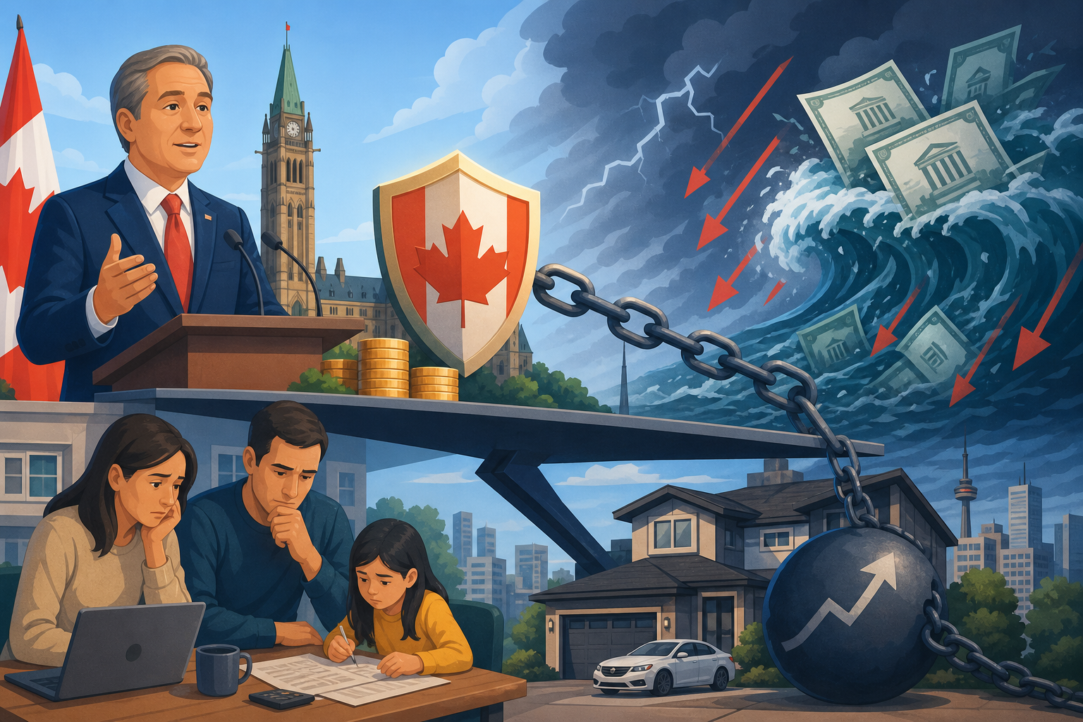 Canada's Finance Minister Says We're Insulated From Bond Market Chaos. The Math Suggests Otherwise. post image