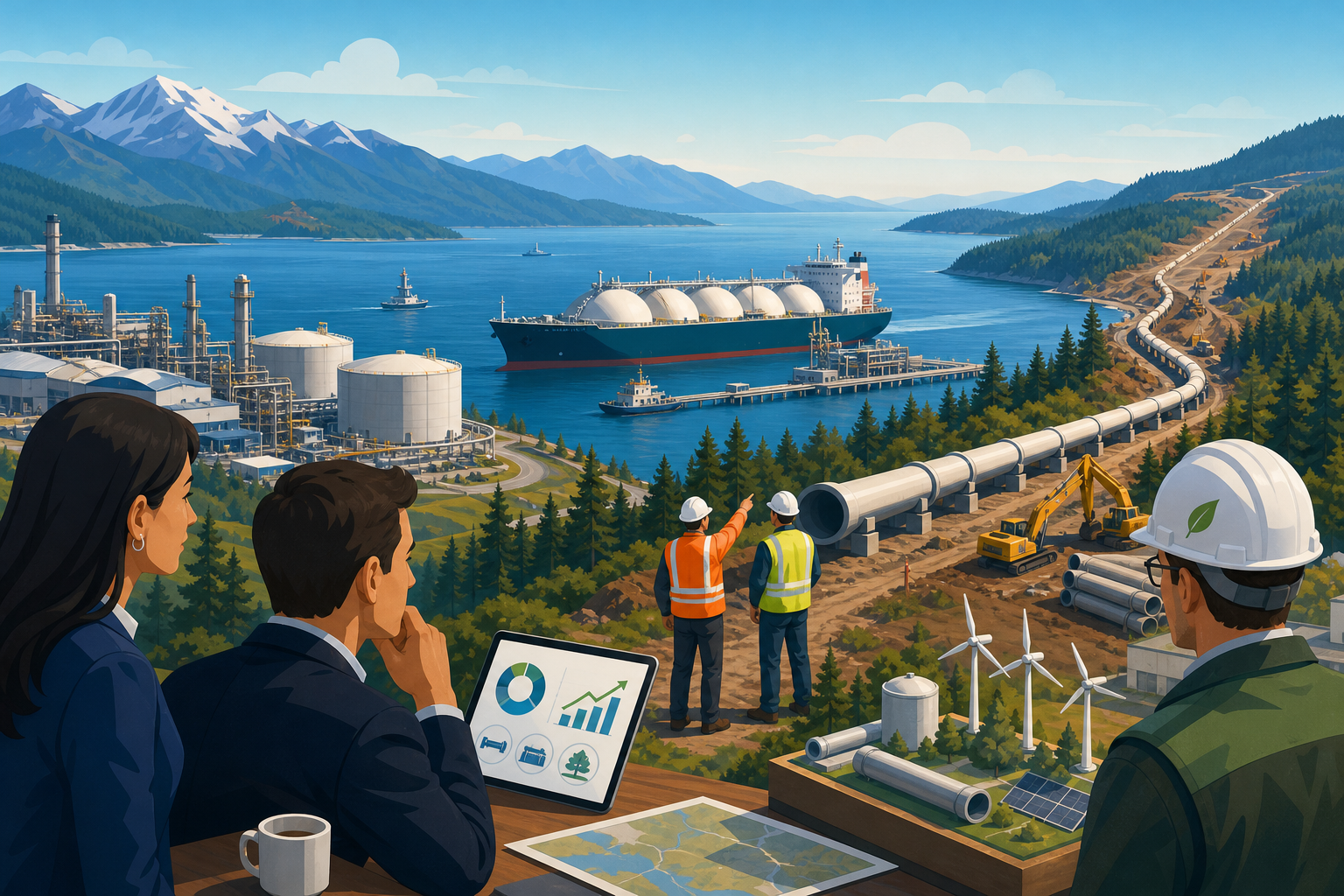 Pacific Link and LNG Canada: Which TSX Energy Stocks Analysts Expect to Benefit post image