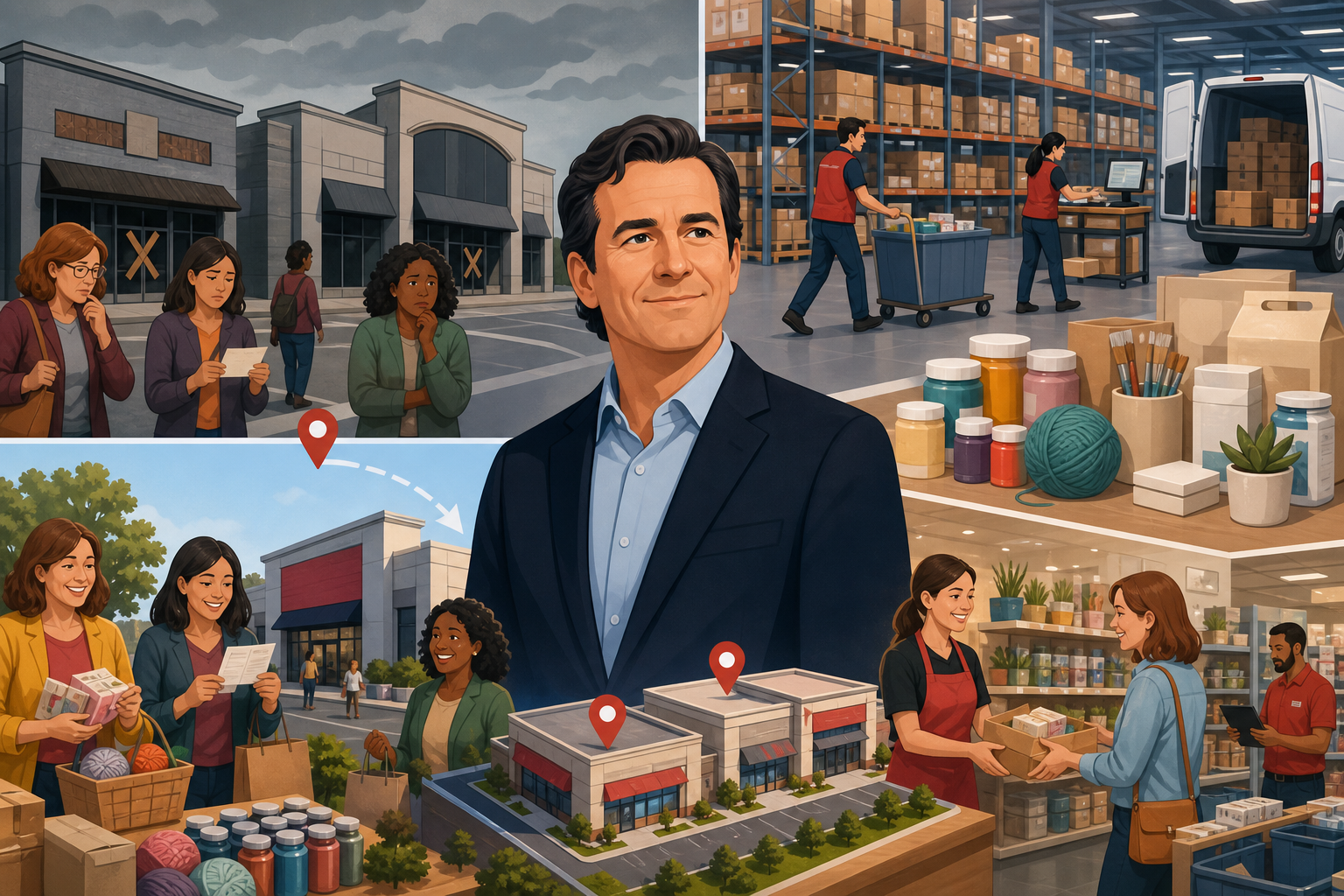 Michaels Turned Rival Bankruptcies Into a $5 Billion Turnaround post image