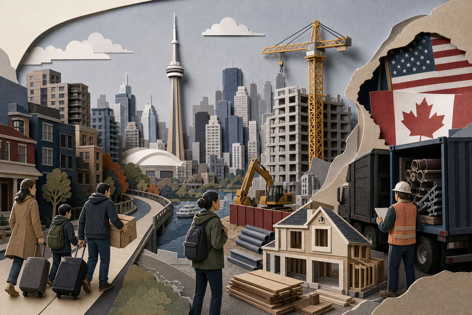 Toronto Loses Population While CMHC Cuts Housing Forecast: What Tariff Pressure Means for Buyers Now post image
