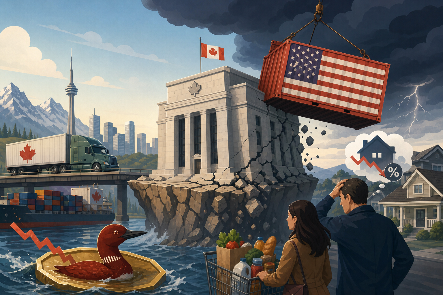 BMO says Bank of Canada stability is one tariff away from collapse post image