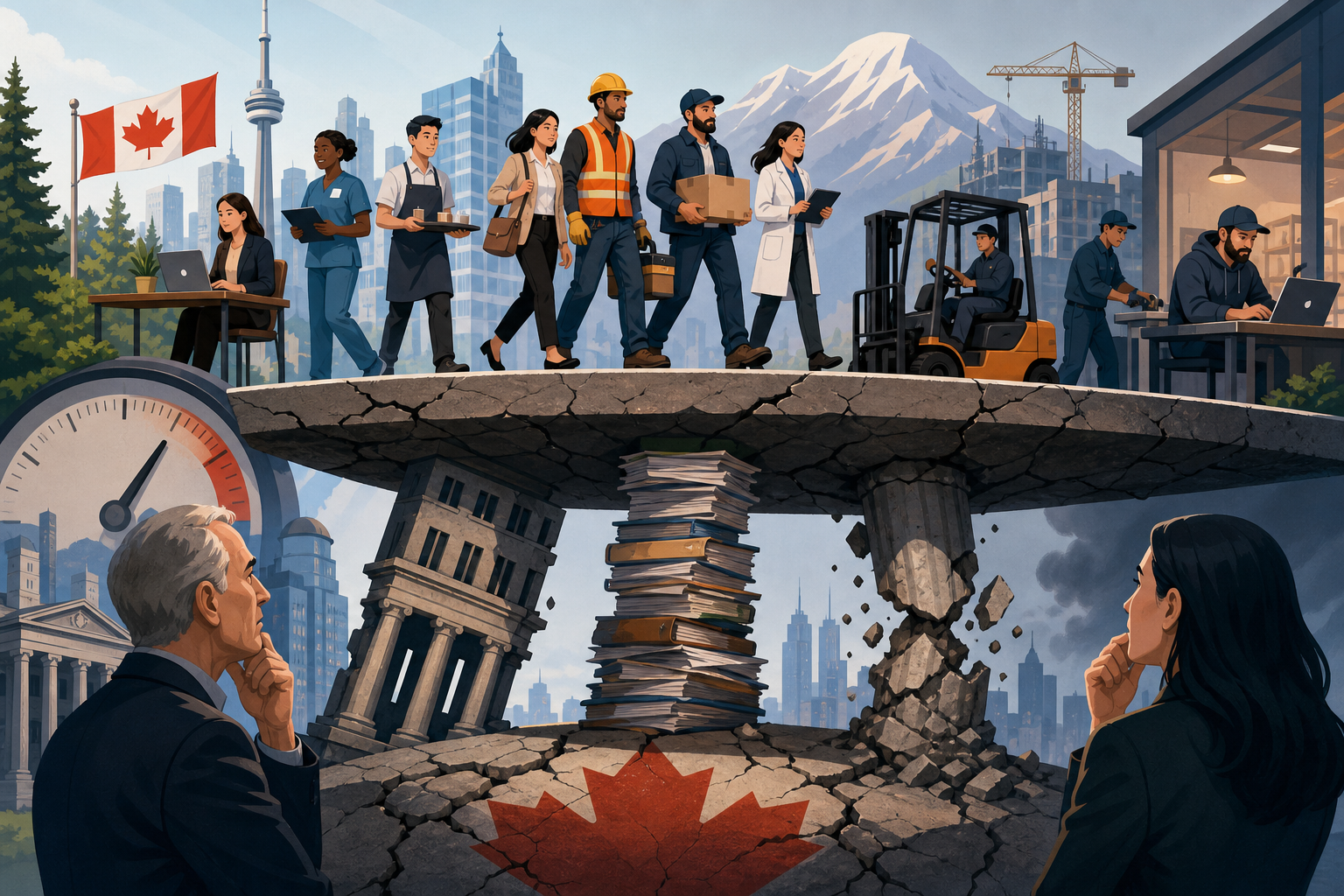 Canada's 75,100 New Jobs Hide a Fragile Recovery Built on the Wrong Foundation post image