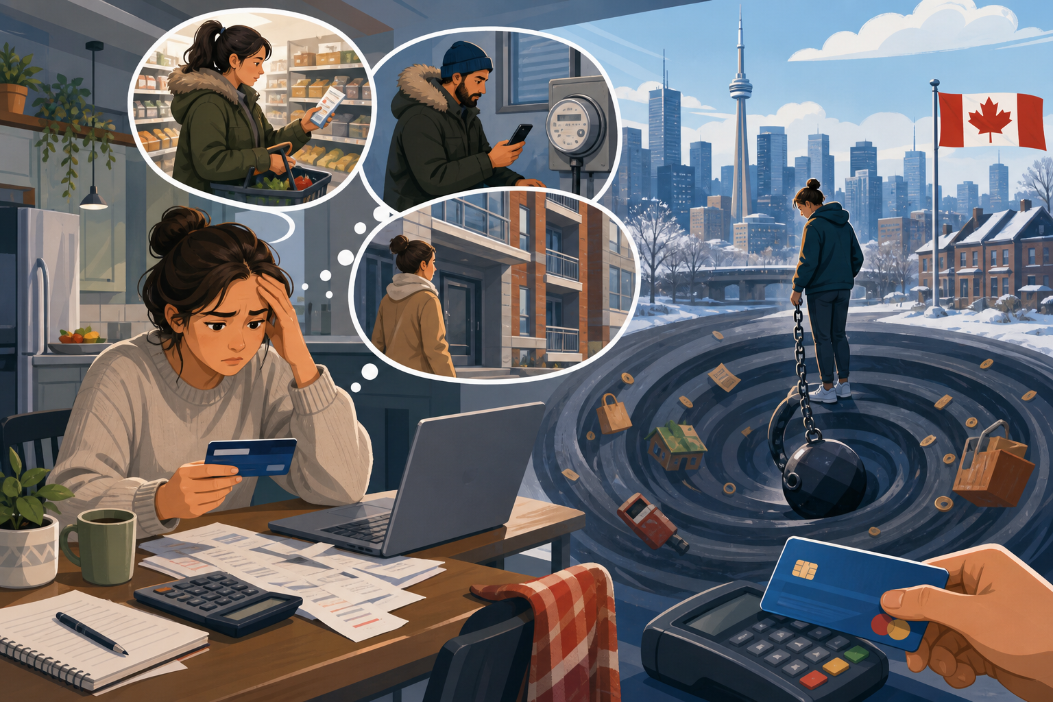 One in Four Canadians Will Pay Only Credit Card Minimums in 2026. Here's What That Really Costs. post image