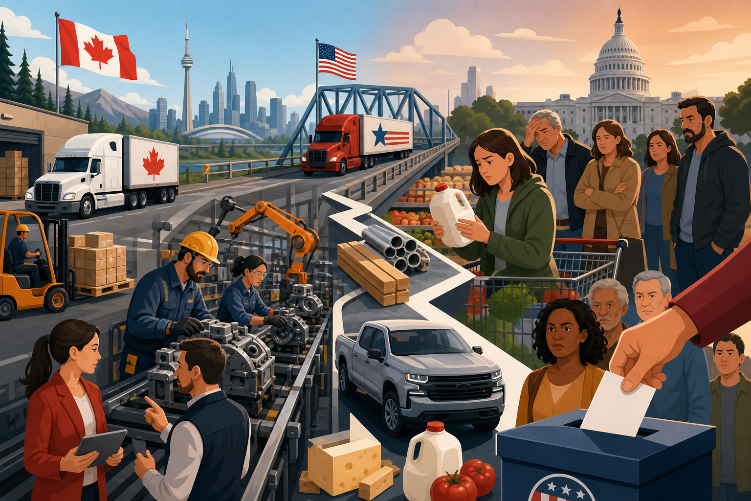 Trade wars don't end at the negotiating table. They end at the ballot box. post image