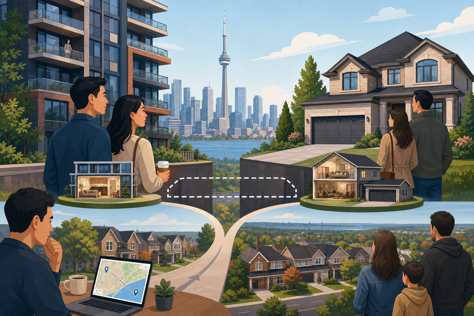 The $671,000 Gap: Why Cheaper Condos Haven't Made Detached Homes Affordable in the GTA post image