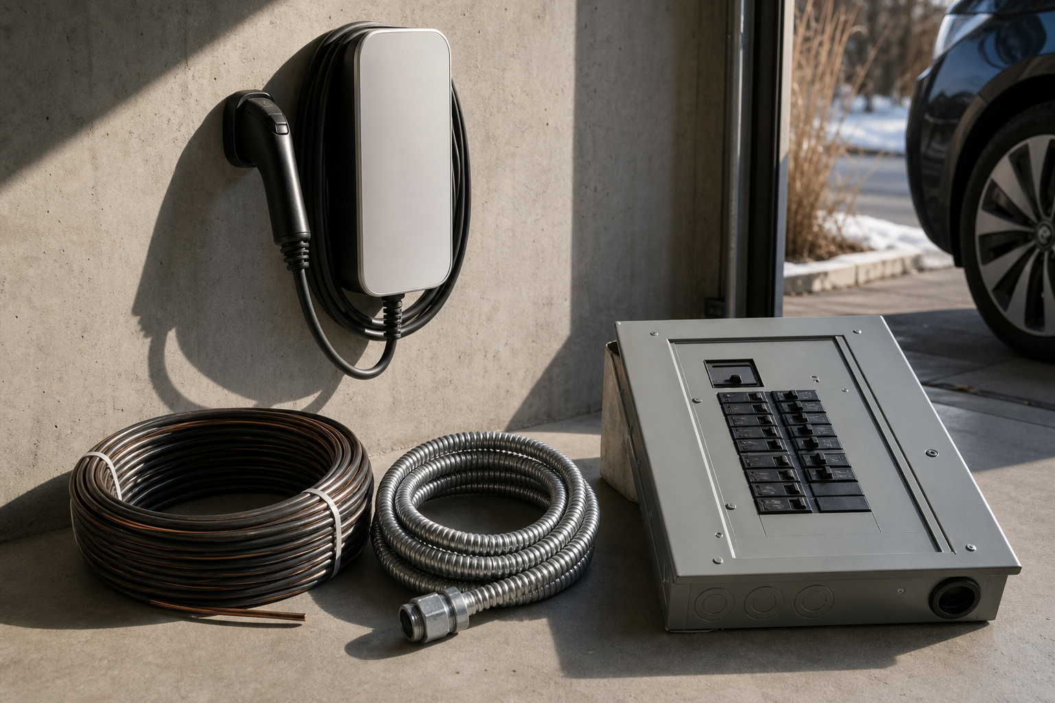What a Home EV Charging Station Actually Costs in Ontario in 2026 post image