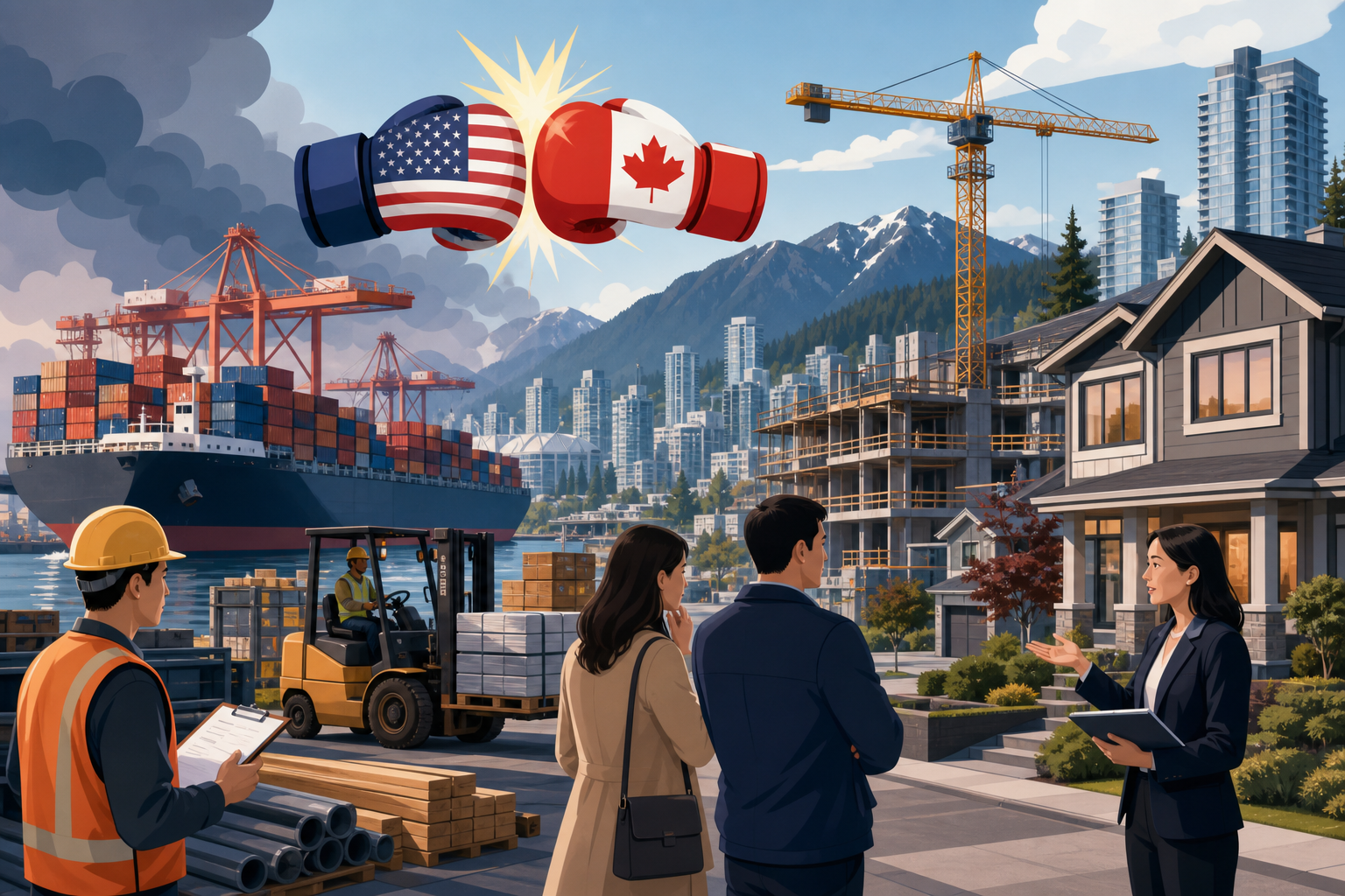 What a 50% Tariff War Does to BC Real Estate: The Economic Breakdown post image