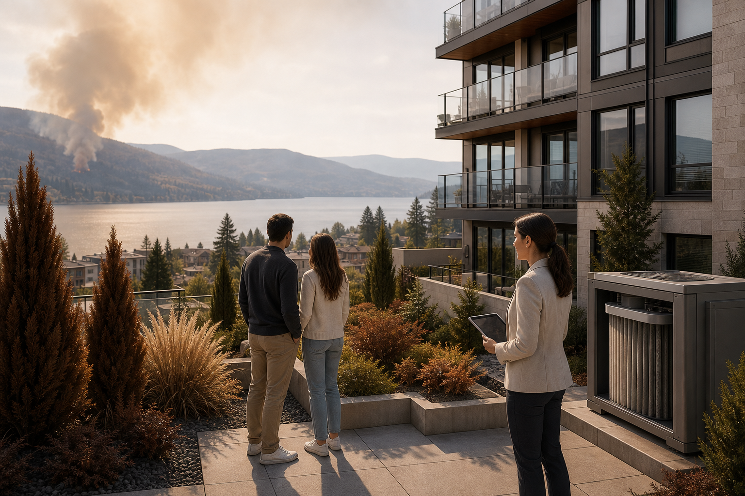 Kelowna Now Ranks First in Canada for Wildfire Risk, What That Means for Condo Buyers post image