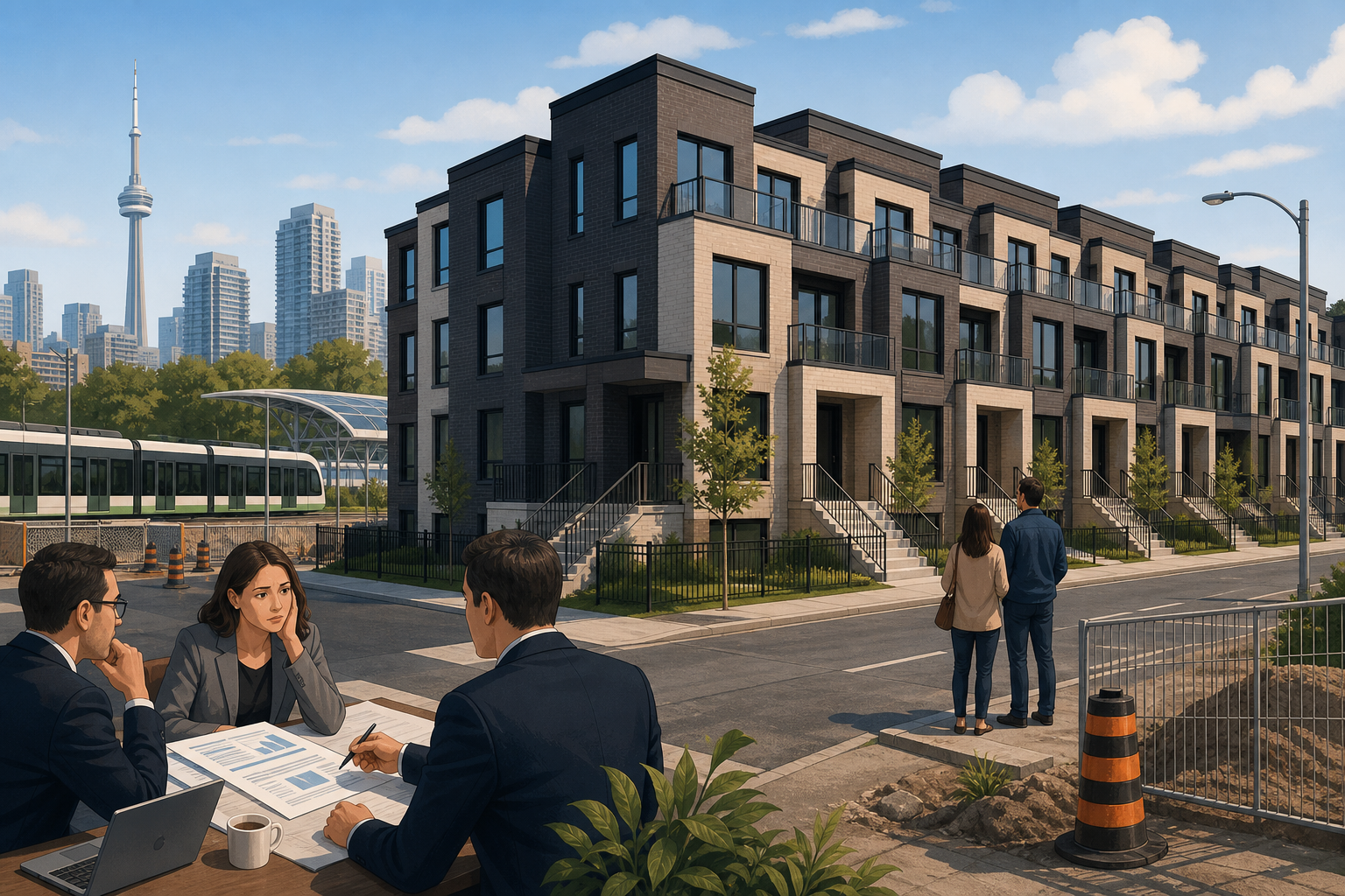The Vic Towns placed under creditor protection with 65 unsold townhouses in North York post image