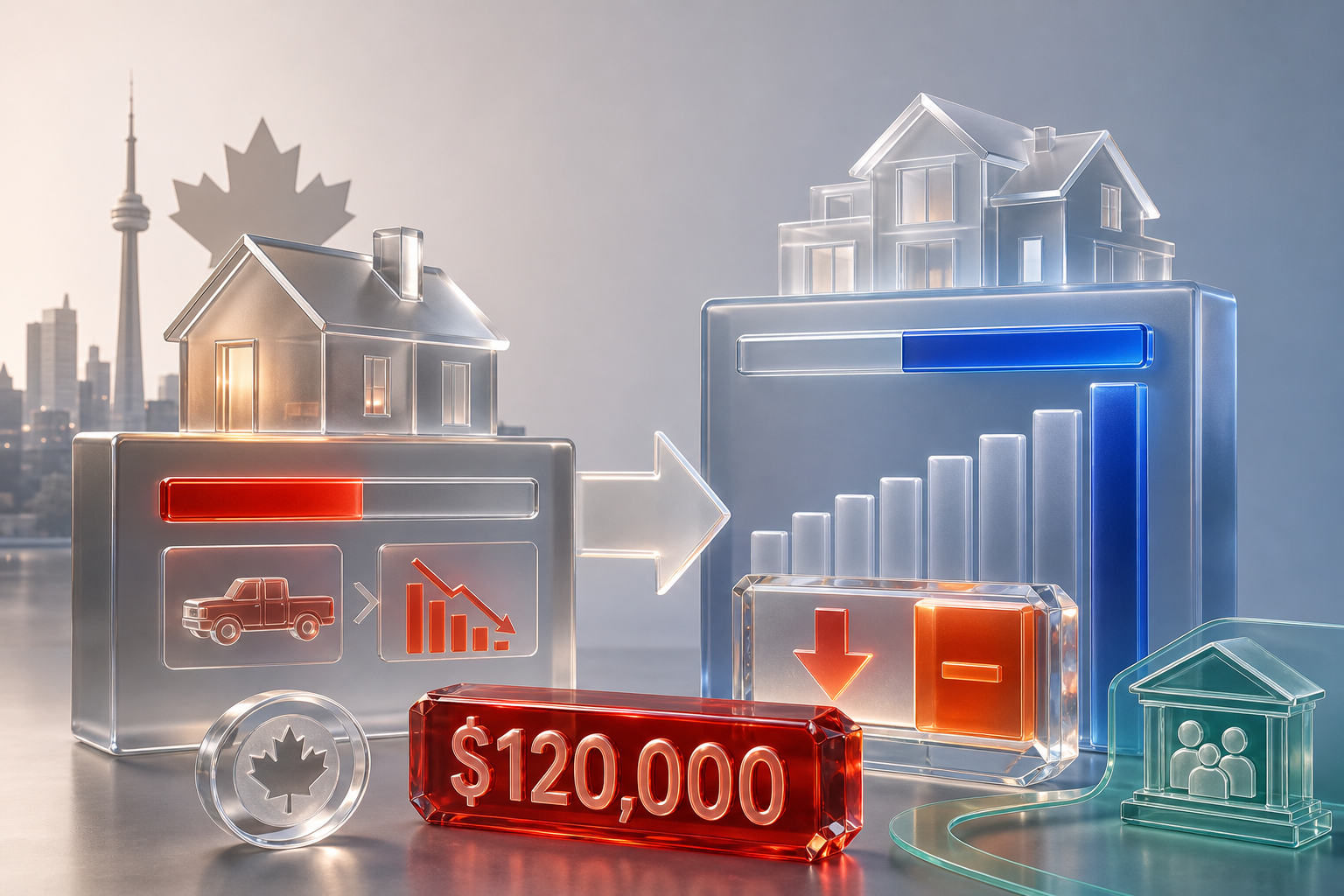How Canada's Mortgage Stress Test Cuts Your Borrowing Power by $120,000, And What Self-Employed Borrowers Can Do About It