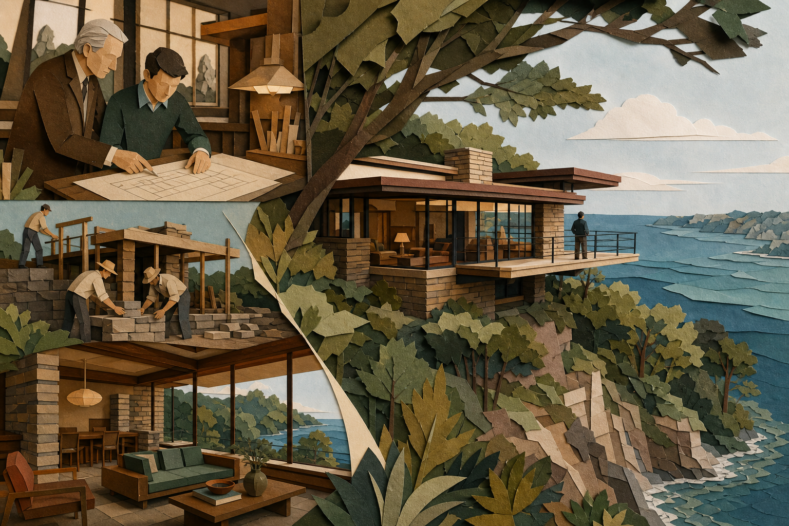A Frank Lloyd Wright Protégé Built This Half-Acre Bluffs House in 1957. It Just Hit the Market.
