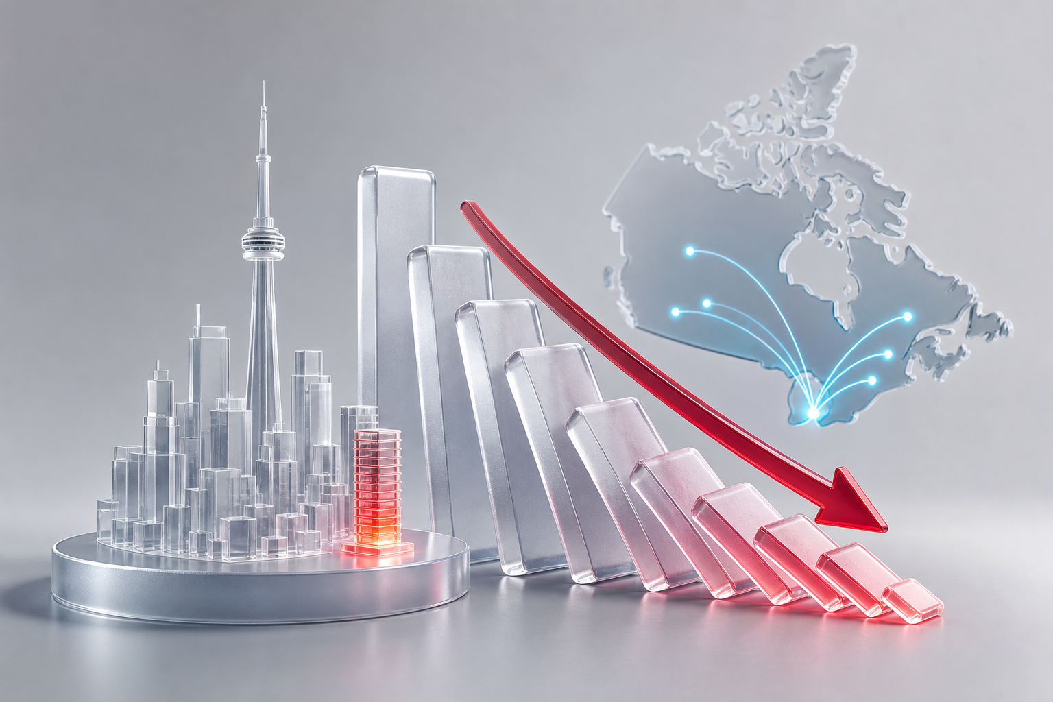 Toronto Lost 412 Spots in Metro Growth Rankings in One Year