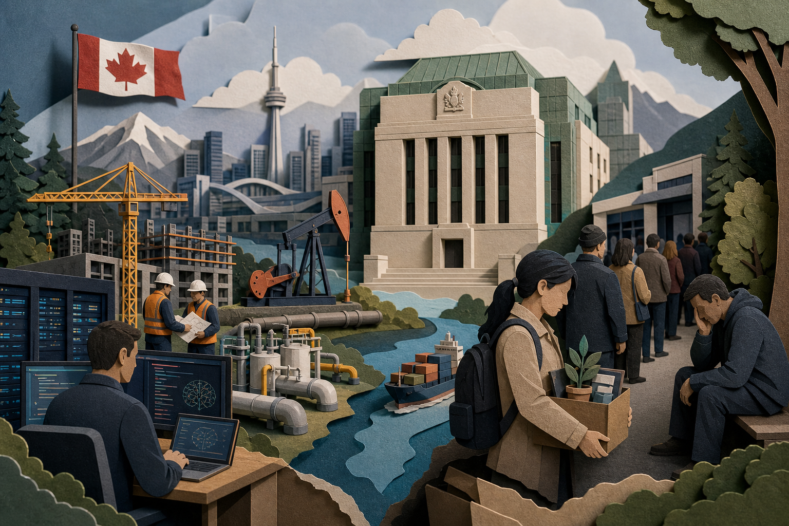 Bank of Canada Holds Rates as GDP Rebounds to 2.5%, But Unemployment Tells a Different Story