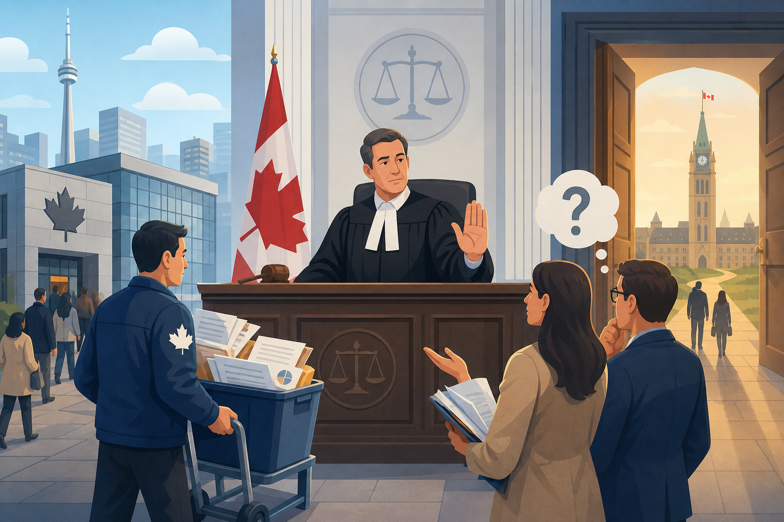 CRA wins procedural dismissal on capital gains challenge, leaving constitutional question unresolved