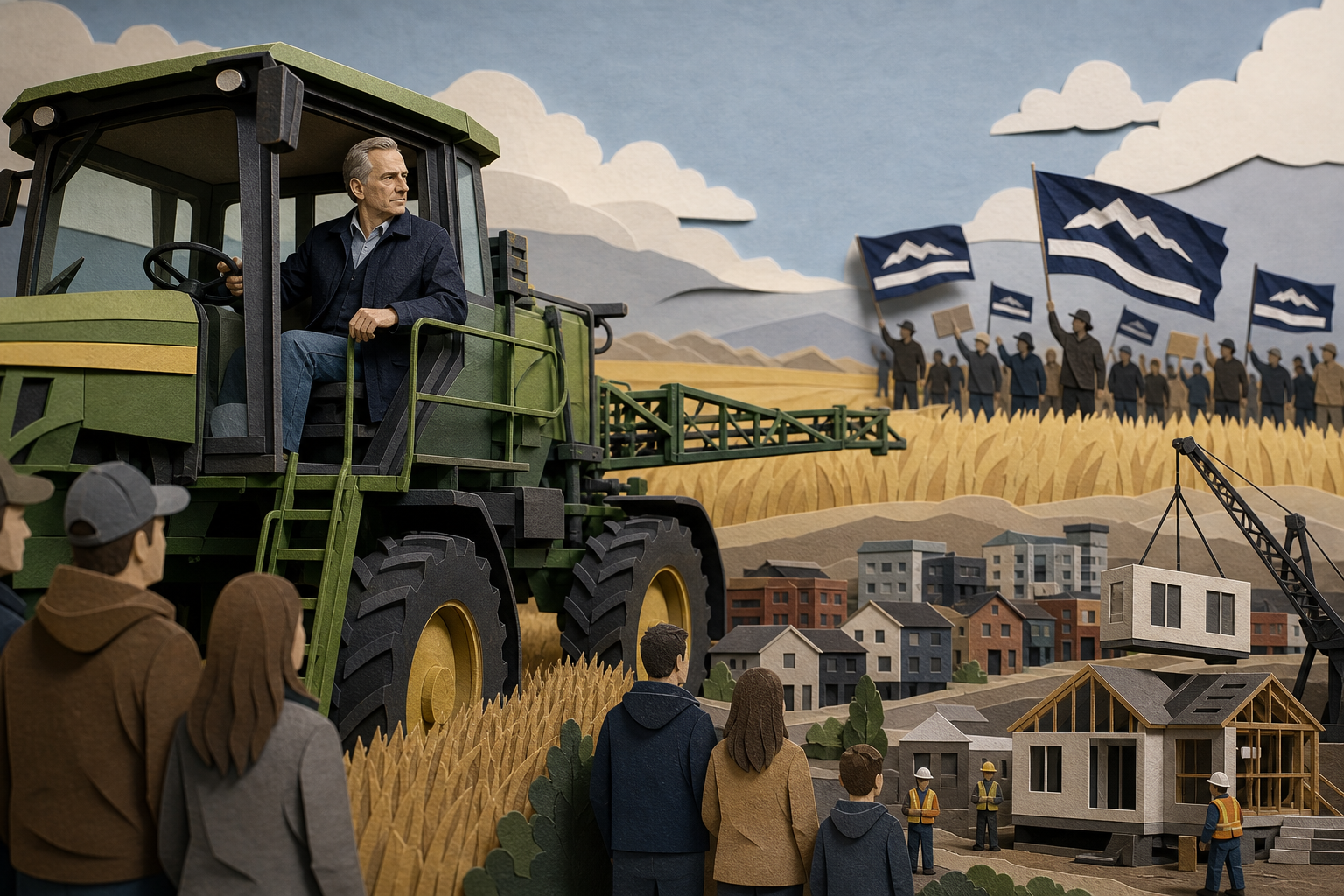Carney's Alberta Housing Tour Met Flag-Waving Separatists: Why Federal Money Can't Fix Regional Fury post image