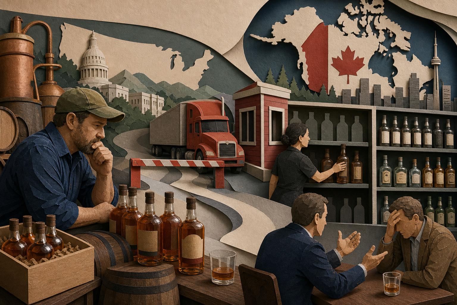 Trump's Canada Tariffs Will Cost U.S. Alcohol Producers More Than They Can Pass On post image