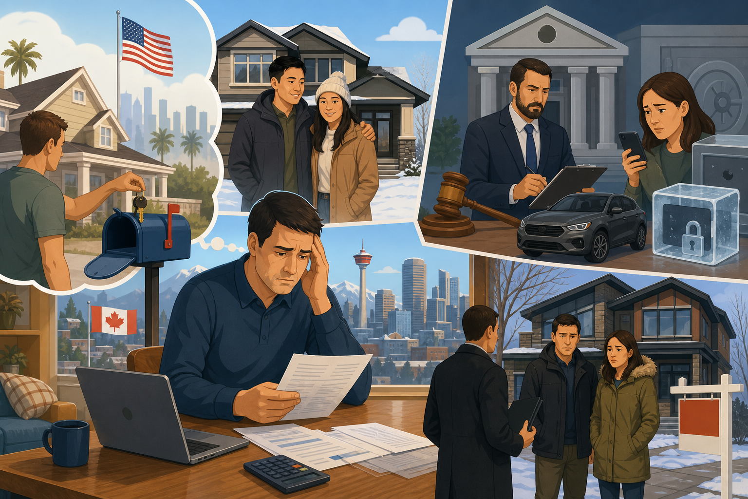 Why Canadian Homeowners Can't Walk Away From an Underwater Mortgage the Way Americans Did in 2008 post image