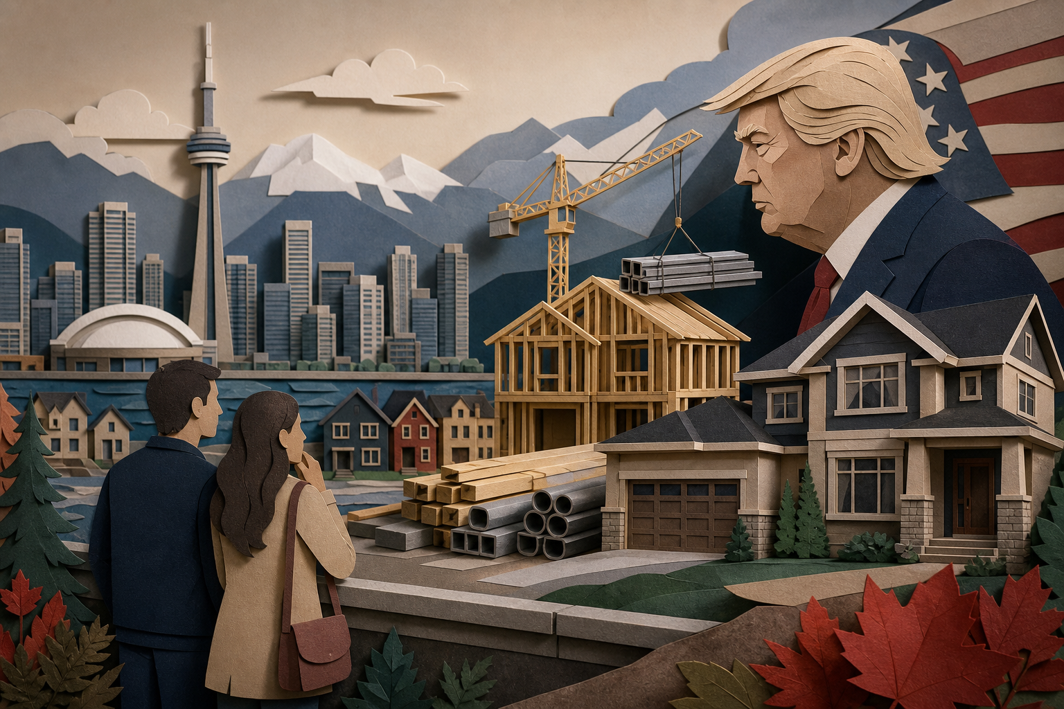 How Trump's Tariffs Are Pushing Up Canadian Home Prices and Mortgage Rates post image