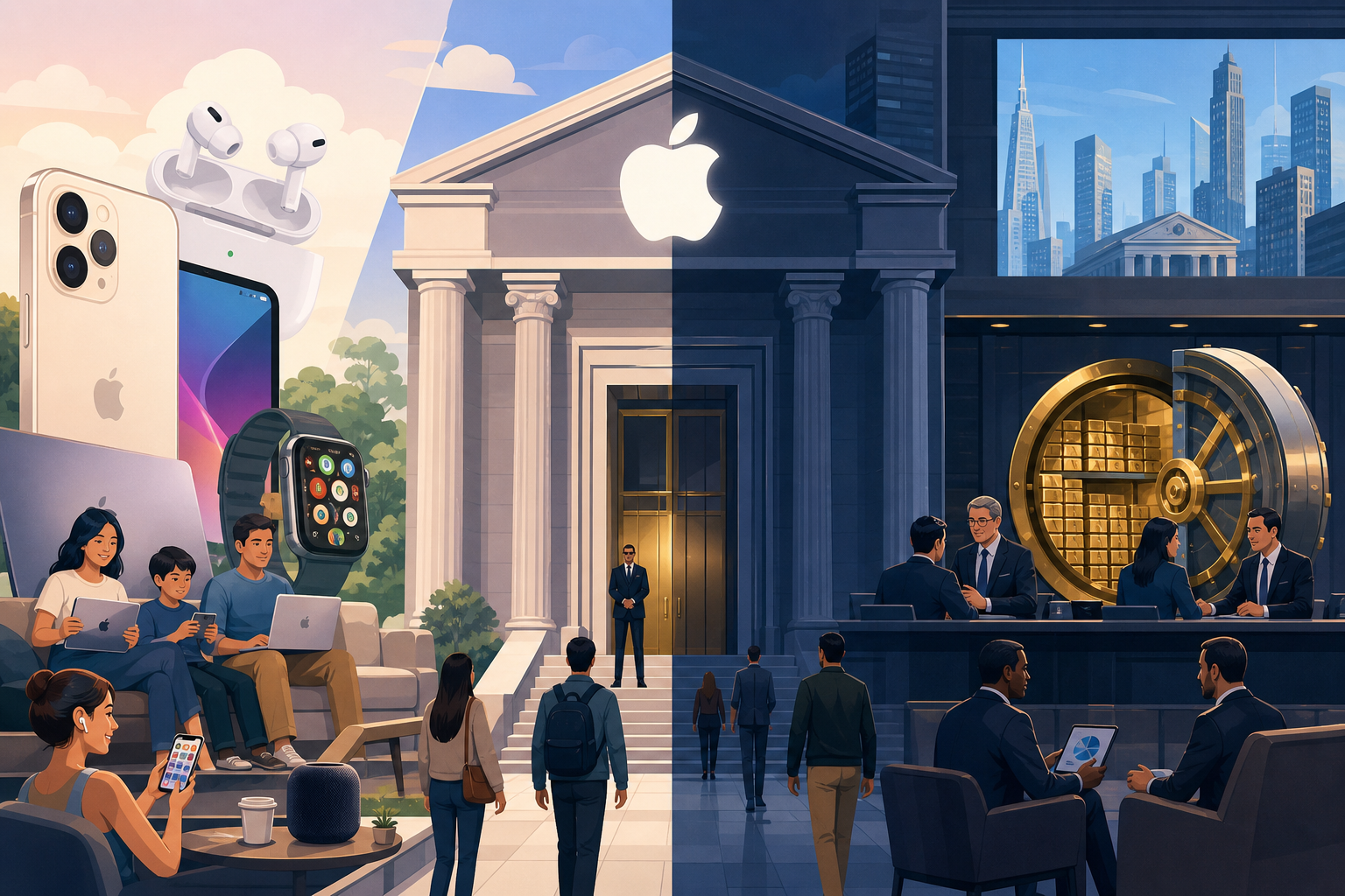 Apple Stock Trades Like a Bank, Not a Tech Company post image