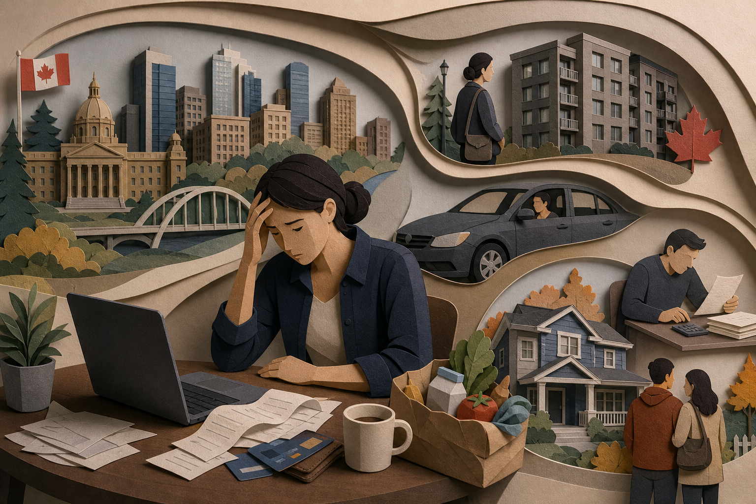 Why One in Four Working Canadians Run Out of Money Every Month post image