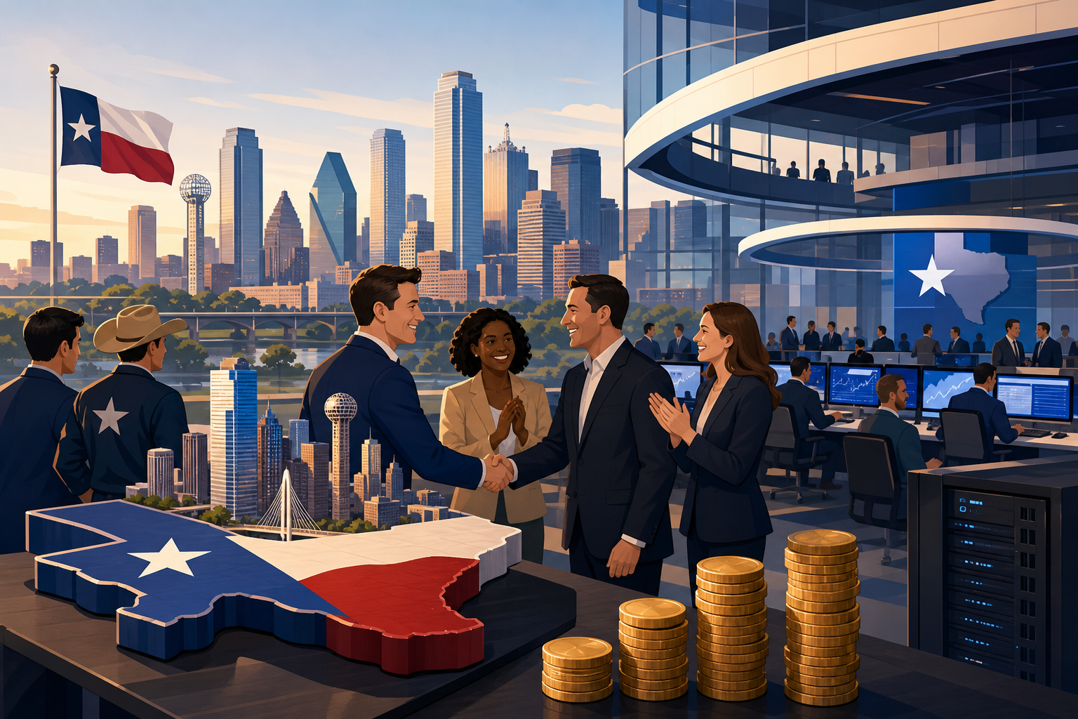 Texas Stock Exchange Raised $155 Million After Opening for Trading post image