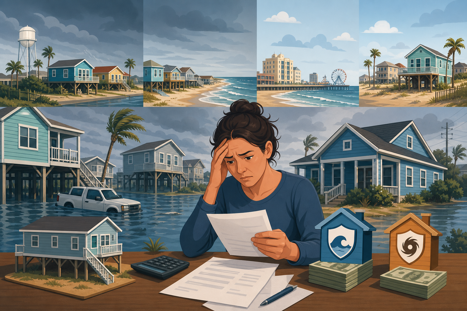 Four Texas Gulf Coast Towns Where Flood Insurance Now Costs More Than the Mortgage post image