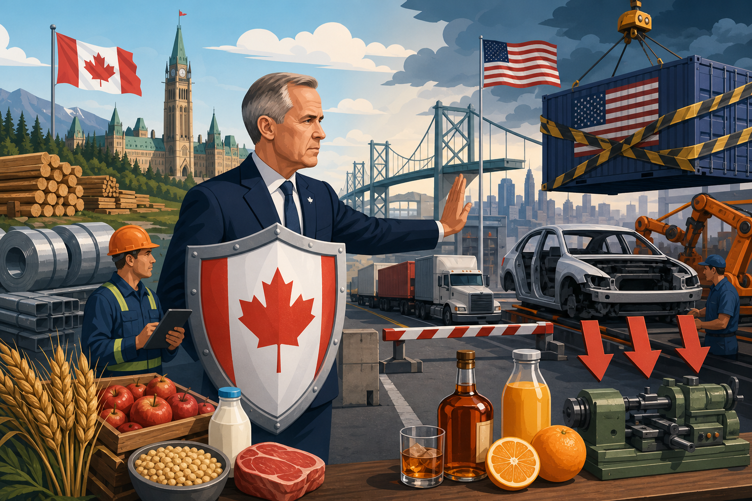 Canada faces 50% U.S. tariffs as Carney promises counter-measures: what comes next for cross-border trade post image