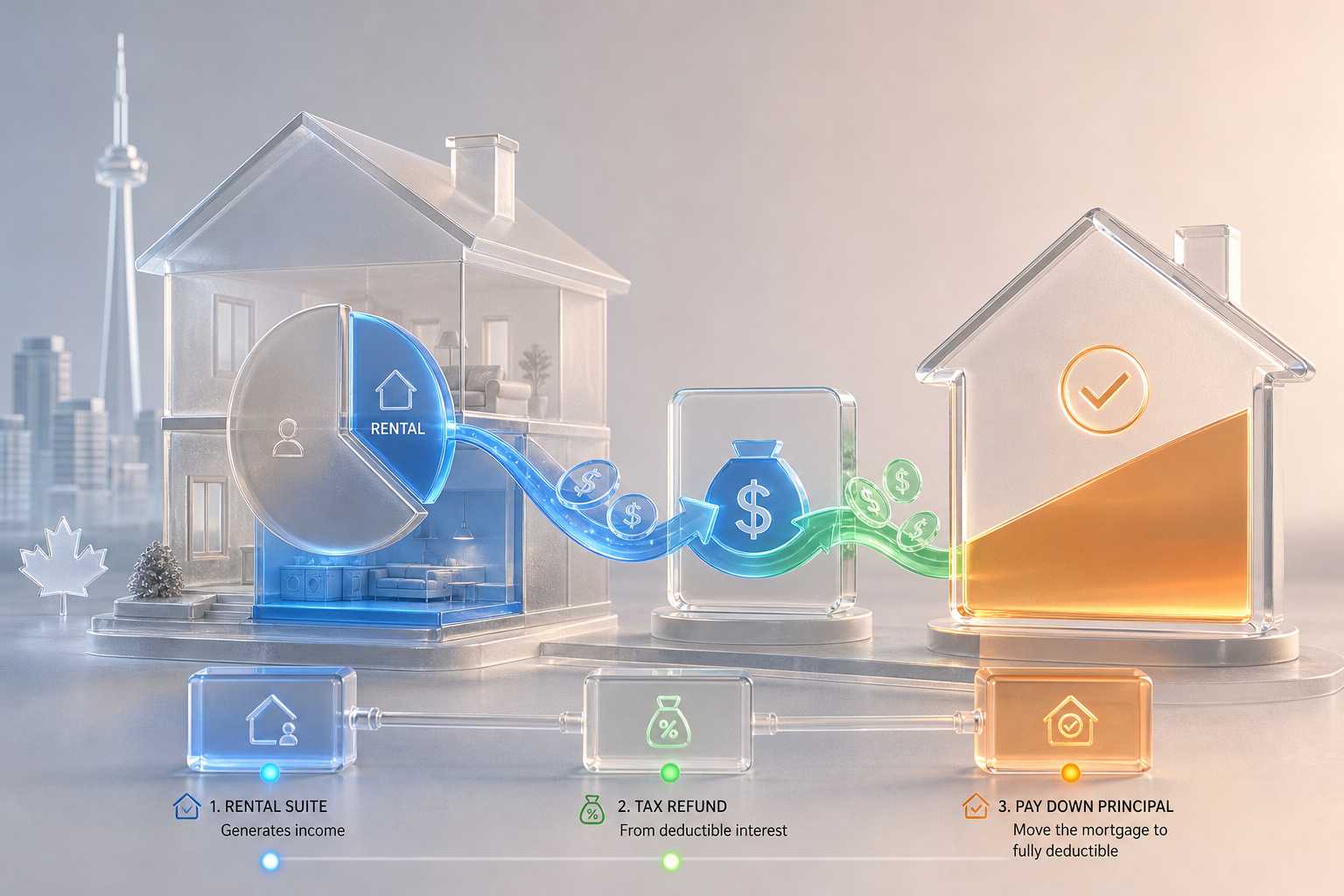 How Your Rental Suite's Expenses Can Gradually Make Your Whole Mortgage Deductible post image