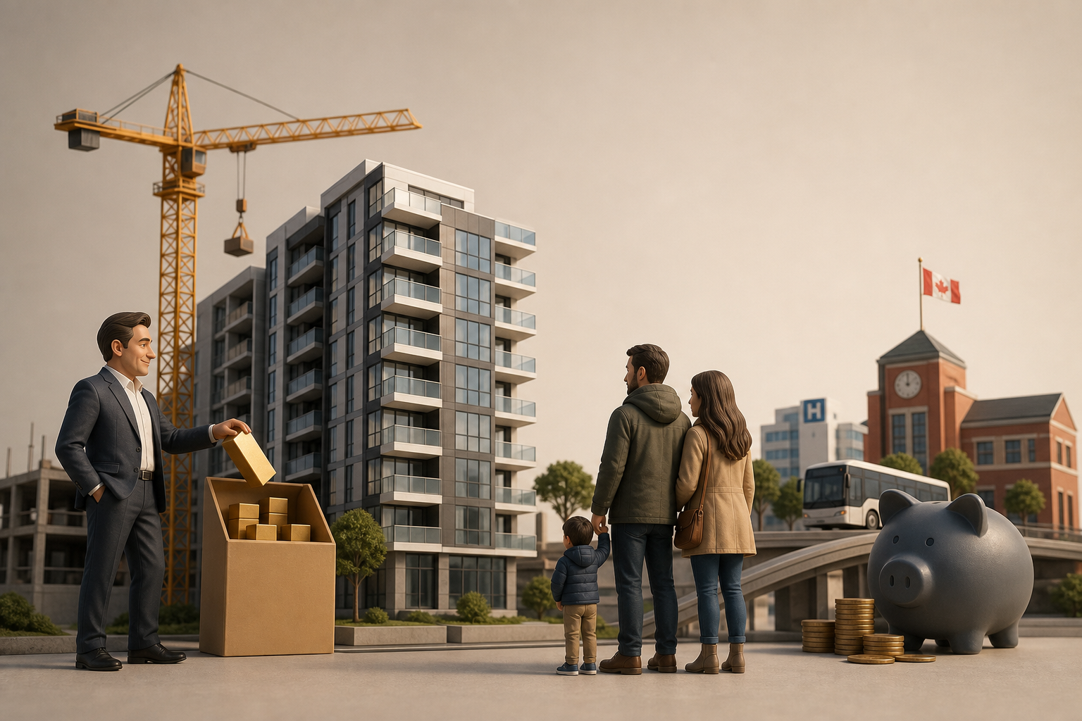 CMHC Finds Development Fee Cuts Fail to Solve Canada's Housing Crisis Alone post image