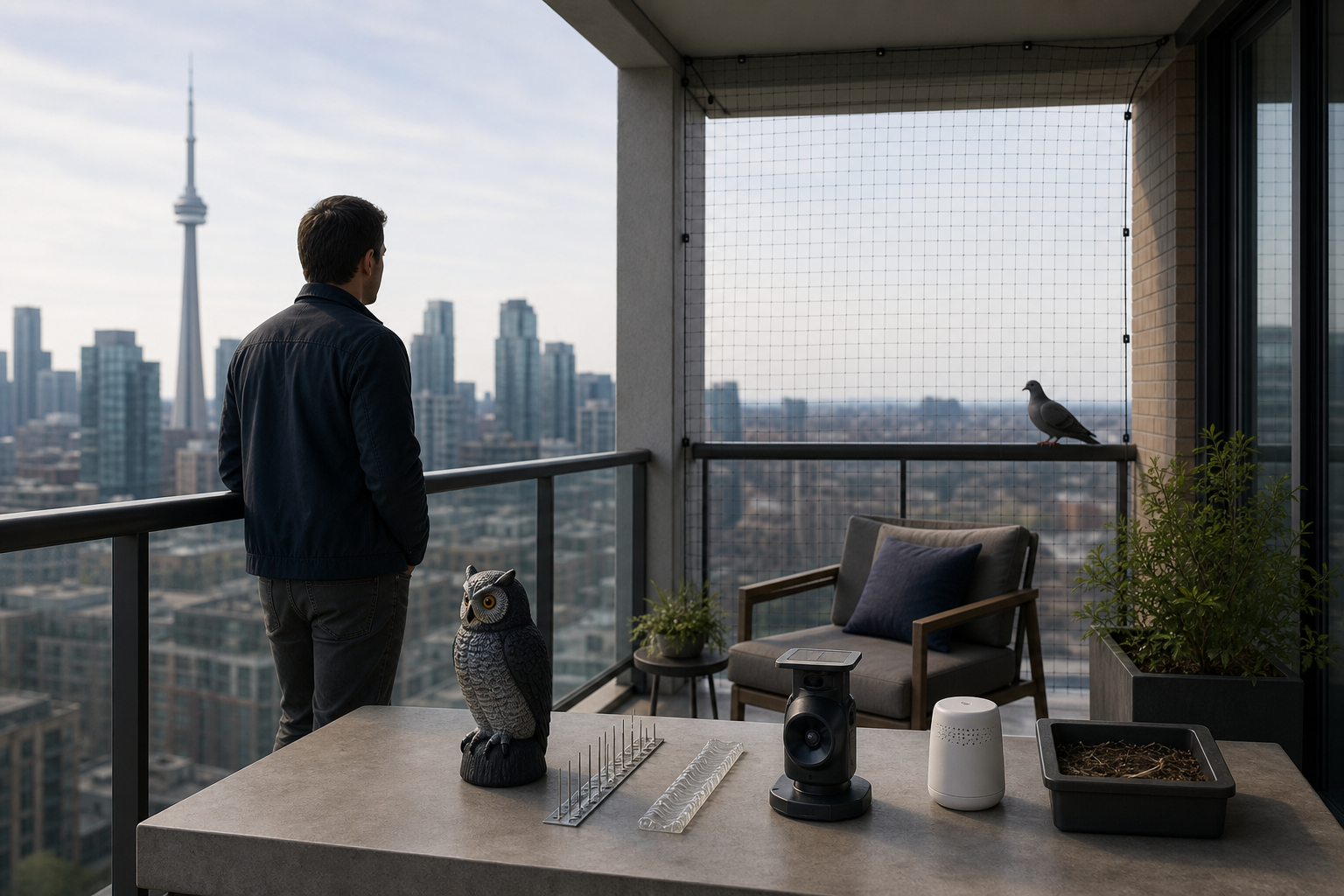 Pigeon Netting Works, But Should You Use It? Ranking Six Balcony Deterrents by Effectiveness and Ethics