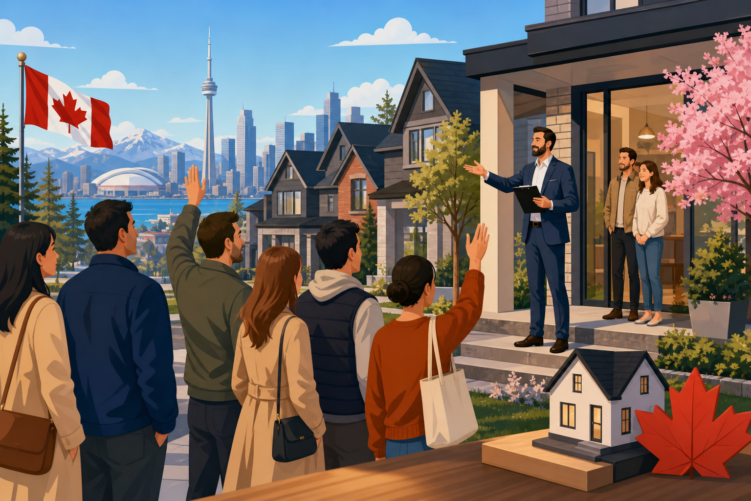 Canadian home sales climb while listings vanish, brace for a bidding war spring post image