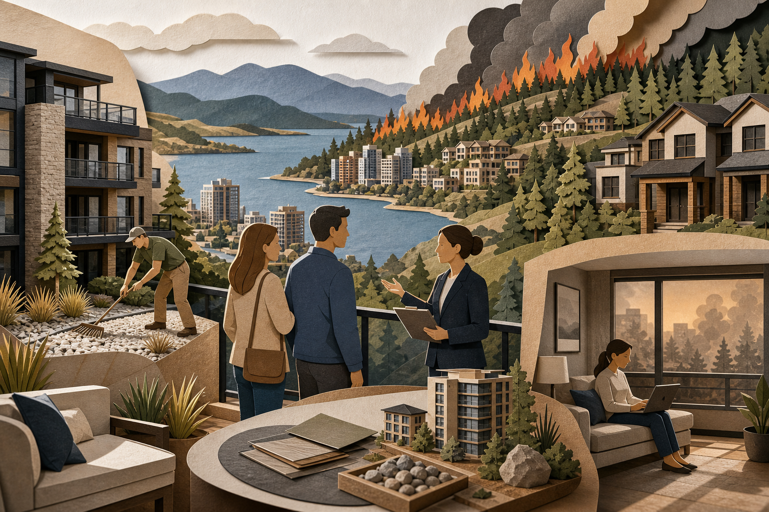 Kelowna Now Ranks First in Canada for Wildfire Risk: What Condo Buyers Need to Know Before Closing post image