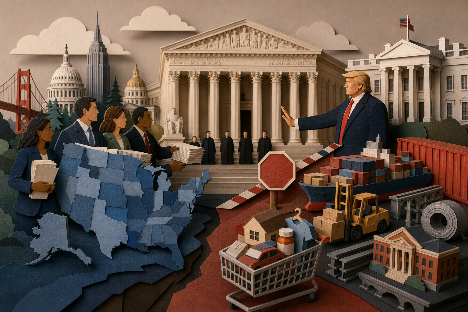 25 States Sue Trump Over Tariffs, Claiming Presidential Overreach on Import Taxes post image