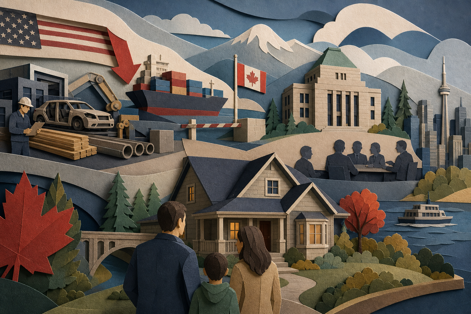 How US Tariffs Could Push Canadian Mortgage Rates Higher Through Four Indirect Channels post image