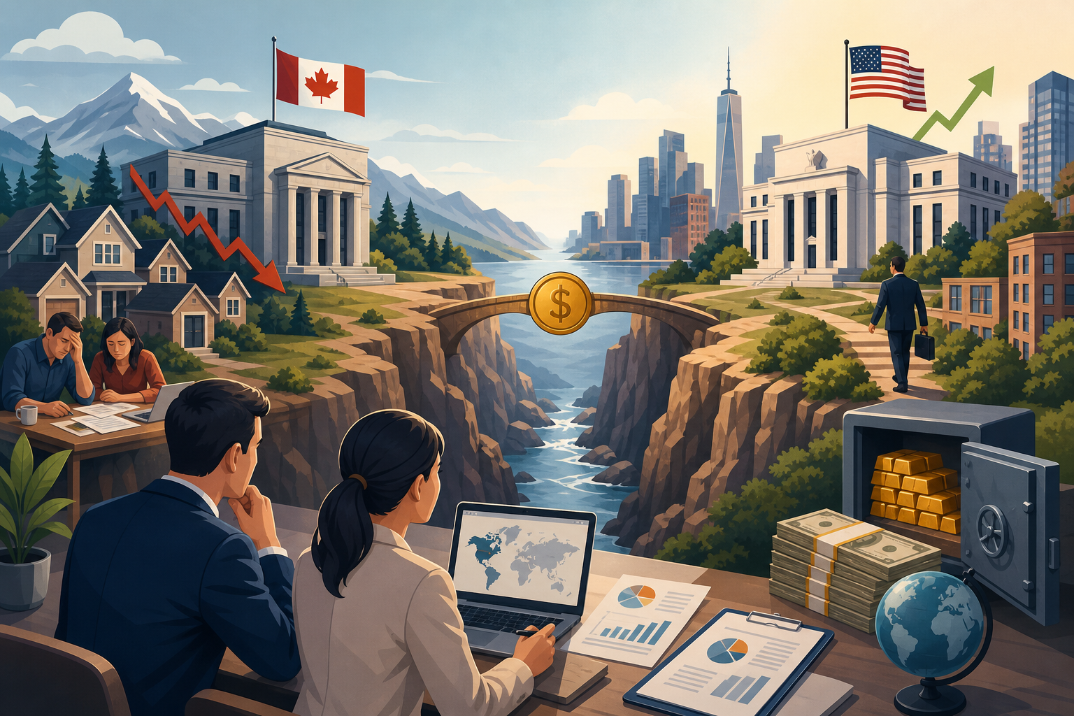 The Widening Fed-Canada Rate Gap: Currency Risk and Portfolio Adjustments for 2026 post image